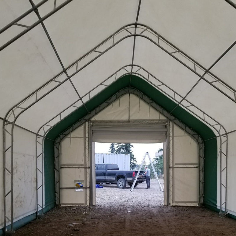 Gold Mountain Double Truss Storage Shelter W20'xL33'xH16'