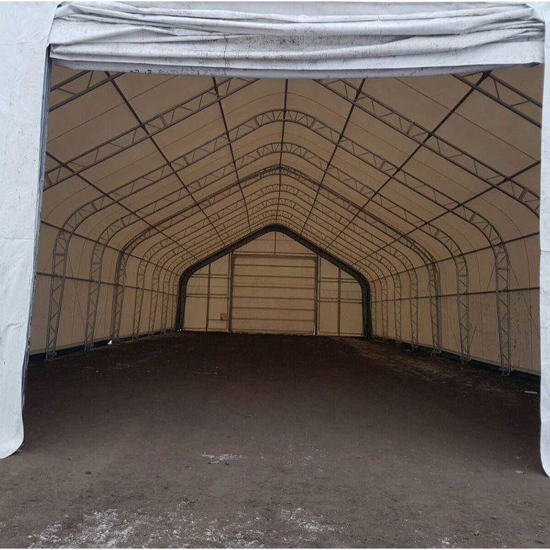 Gold Mountain Double Truss Storage Shelter W40'xL64'xH23'