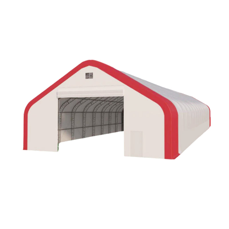 Gold Mountain Double Truss Storage Shelter W50'xL100'xH23'