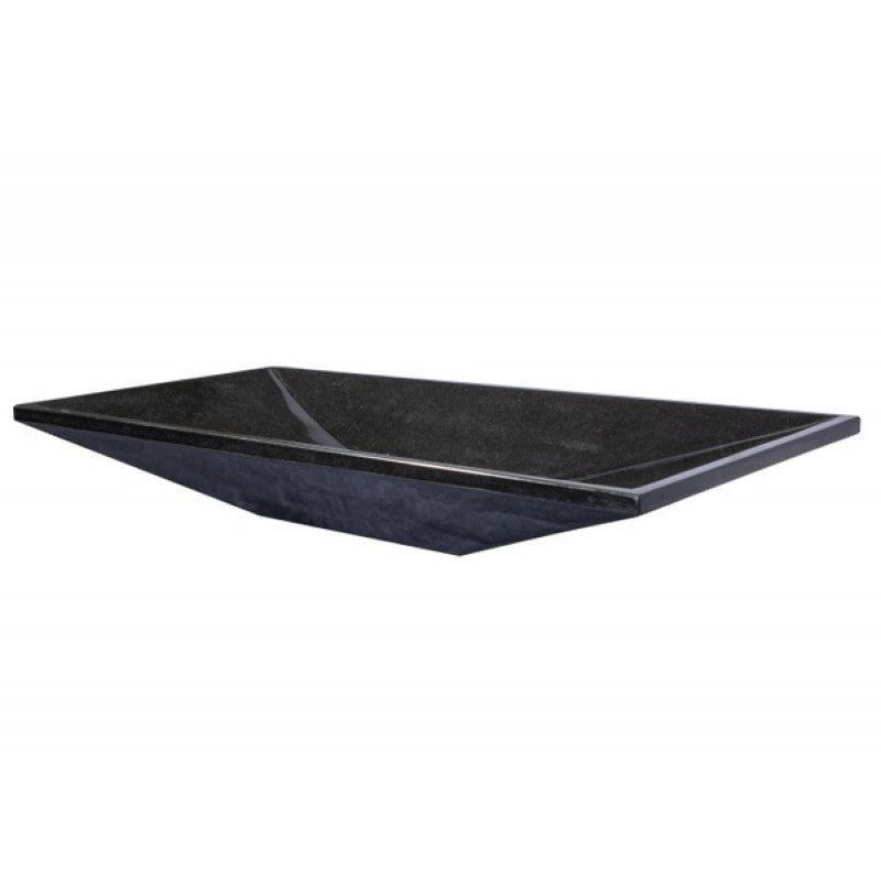 Eden Bath Black Ultra Modern Granite Sink - EB_S017BK-P