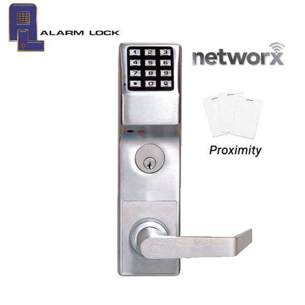 Alarm Lock Trilogy - PROX Exit Trim Keypad For Von Duprin 99 Panic Bar - NETWORX - Optional Finish - ALL-ETPDNS1G/10BV99