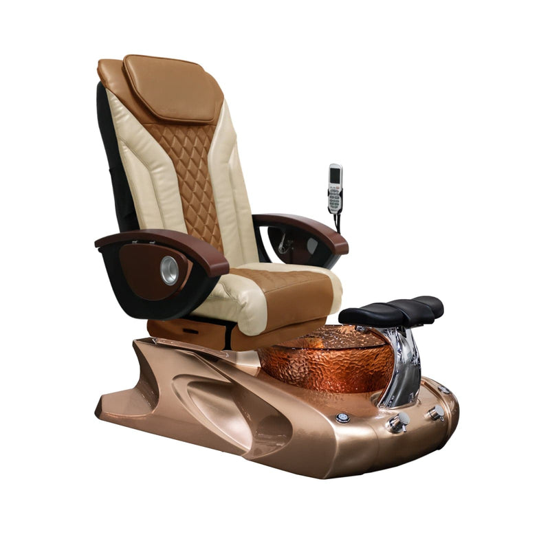 Mayakoba Viggo II Shiatsulogic Ex-R Pedicure Chair - AYC-SPA-VIGGO-2-EXR2007-849MTLGRY-20VBG