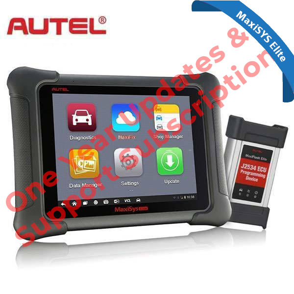 Autel - MaxiSYS Elite - Key Programmer - Updates & Support Sub - 1 YEAR - machine sold separately - AUTEL-MAXISYS-ELITE-1YRUPDATE