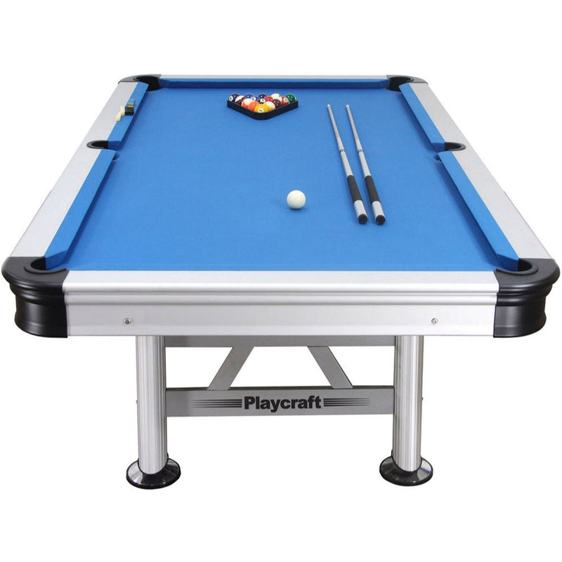 Playcraft Extera 8' Outdoor Pool Table with Accessories - PTEXEB08