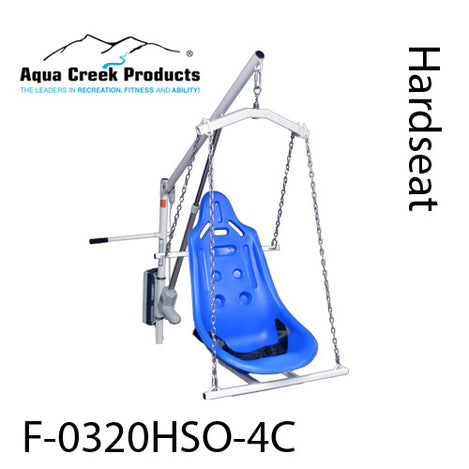 Aqua Creek Hard Seat for EZ2, PEZ2 & Super PEZ - F-0320HSO-4C