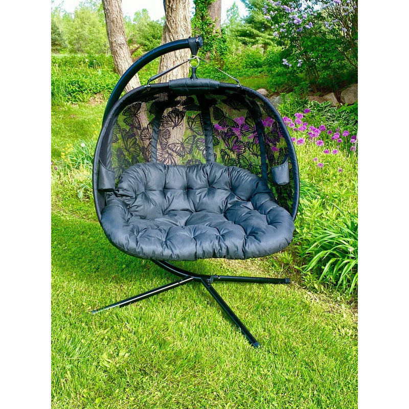 FlowerHouse Hanging Pumpkin Patio Loveseat - FHPC100