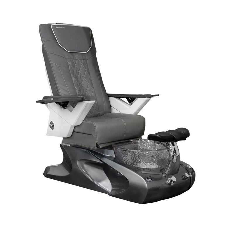 Mayakoba Viggo II Shiatsulogic Fx Pedicure Chair - AYC-SPA-VIGGO-2-FX9652-849MTLGRY-52CPO