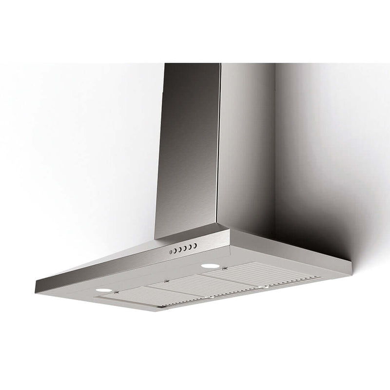 Faber Dama Wall Mount Range Hood With Sizing Options In Stainless Steel - DAMA30SSV