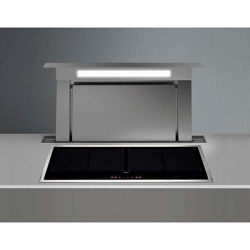 Falmec 36 In. 600 Cfm Down Draft Range Hood in Stainless Steel- Motor Required - Fddow36t6ss