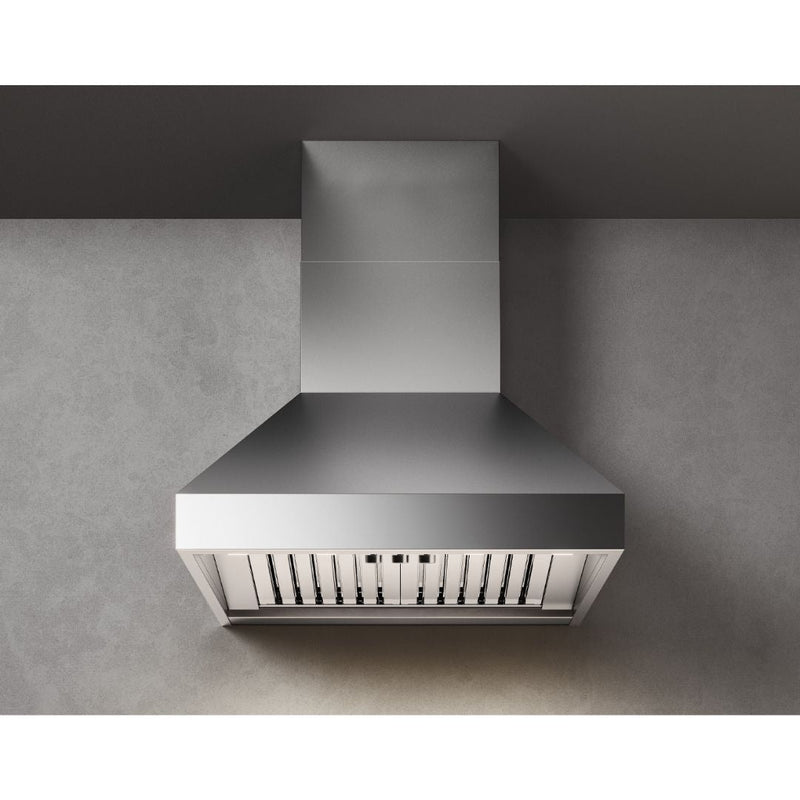 Falmec Pyramid Pro 36 In.1000 Cfm Island Mount Range Hood in Stainless Steel - Fpdpr36i9ss-3