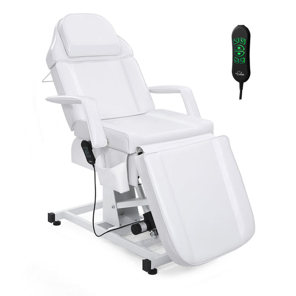 OmySalon 75in Fully Electric Remote Adjustable Facial Massage Bed - G59000339+G59000340+G59000341