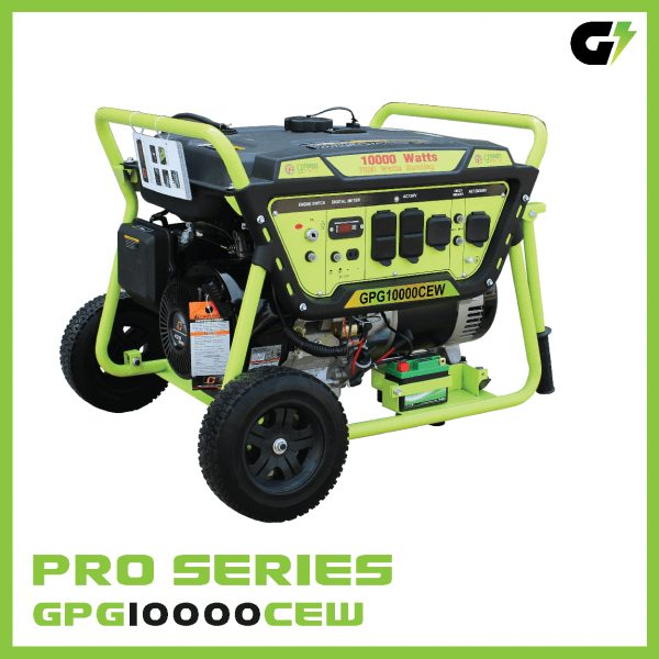 Green-Power America LTL 10000Watts Gasoline Powered Generator - GPG10000CEW