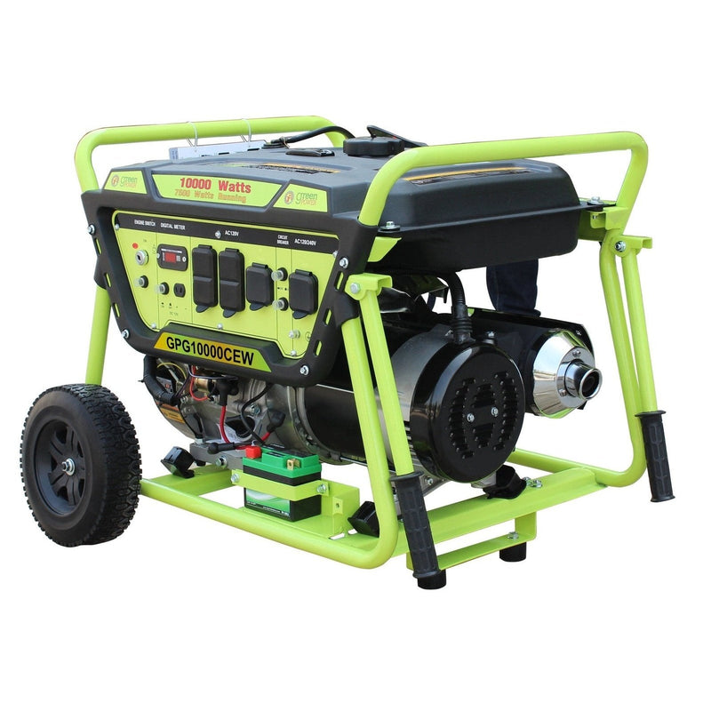 Green-Power America LTL 10000Watts Gasoline Powered Generator - GPG10000CEW