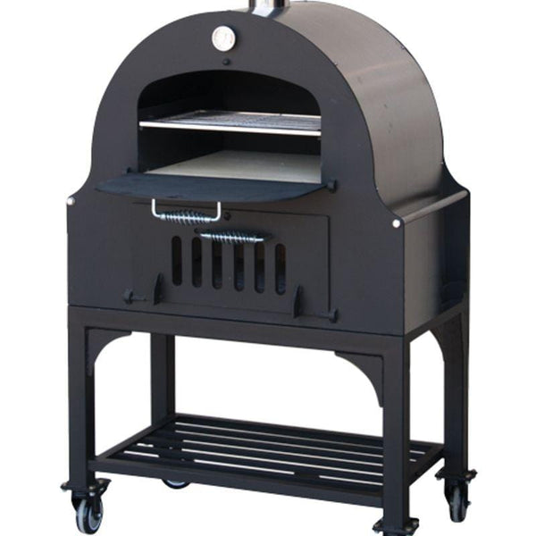 Tuscan Chef Medium Wood Oven With Cart - GX-B1