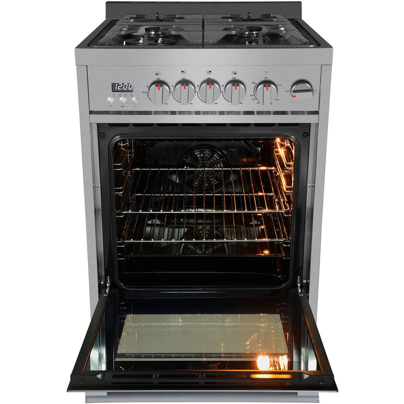 Galanz 24 in. Gas Slide-In Range in Stainless Steel - GL1FR24ASSAGN