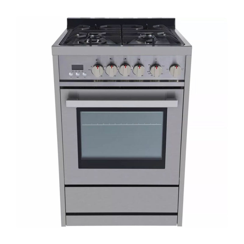 Galanz 24 in. Gas Slide-In Range in Stainless Steel - GL1FR24ASSAGN