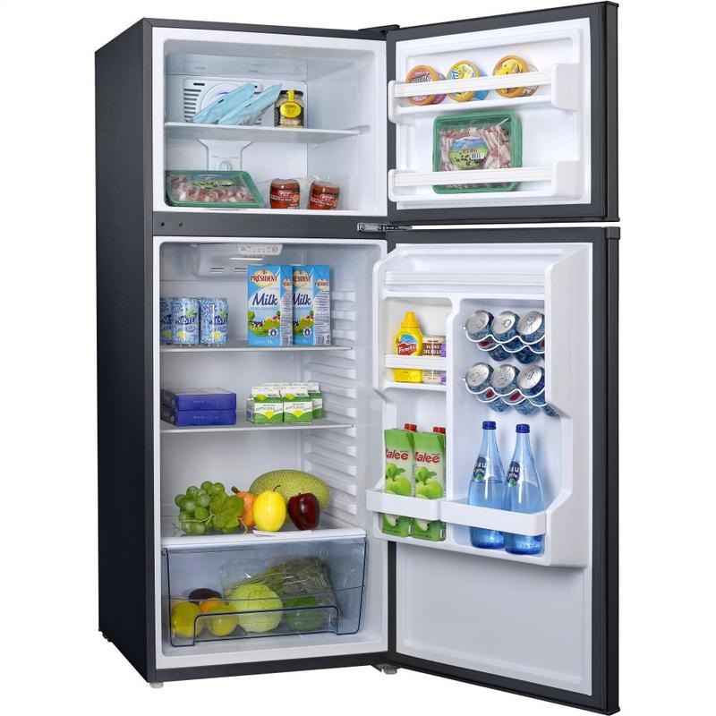 Galanz 24 in. 10 Cu. Ft. Top Mount Refrigerator In Black - GLR10TBKF