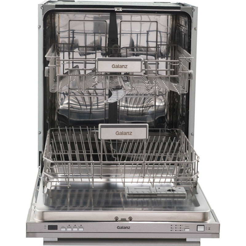 Galanz 24 in. Built-In Top Control Dishwasher in Stainless Steel - GLDW12TS2A5A