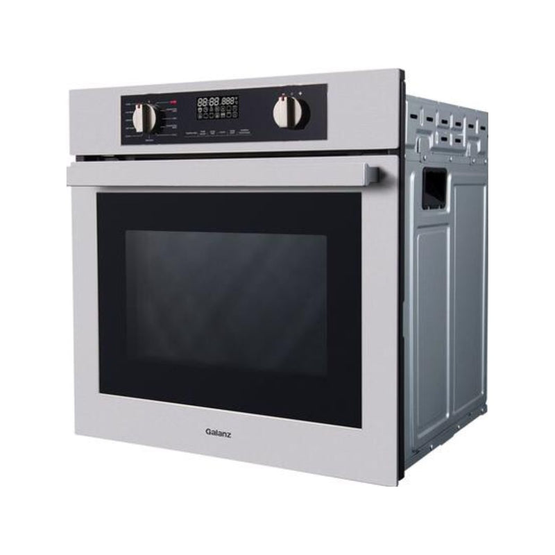 Galanz 24 in. True European Convection Wall Oven with Air Fry in Stainless Steel - GL1BO24FSAN