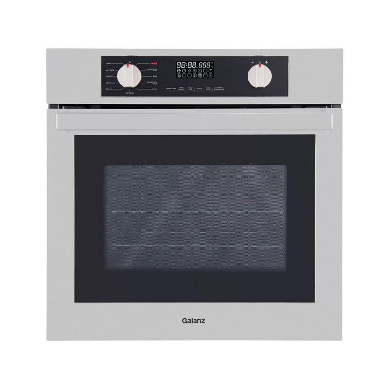 Galanz 24 in. True European Convection Wall Oven with Air Fry in Stainless Steel - GL1BO24FSAN