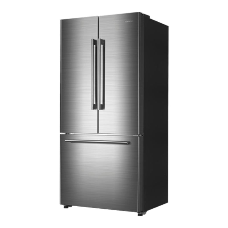 Galanz 33 in. 18-Cu. Ft Counter Depth 3-Door French Door Refrigerator In Stainless GLR18FS5S16