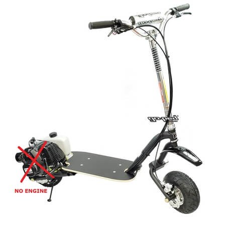 Performer Go-Ped GTR46 Interceptor ROLLER Folding Scooter, No Engine