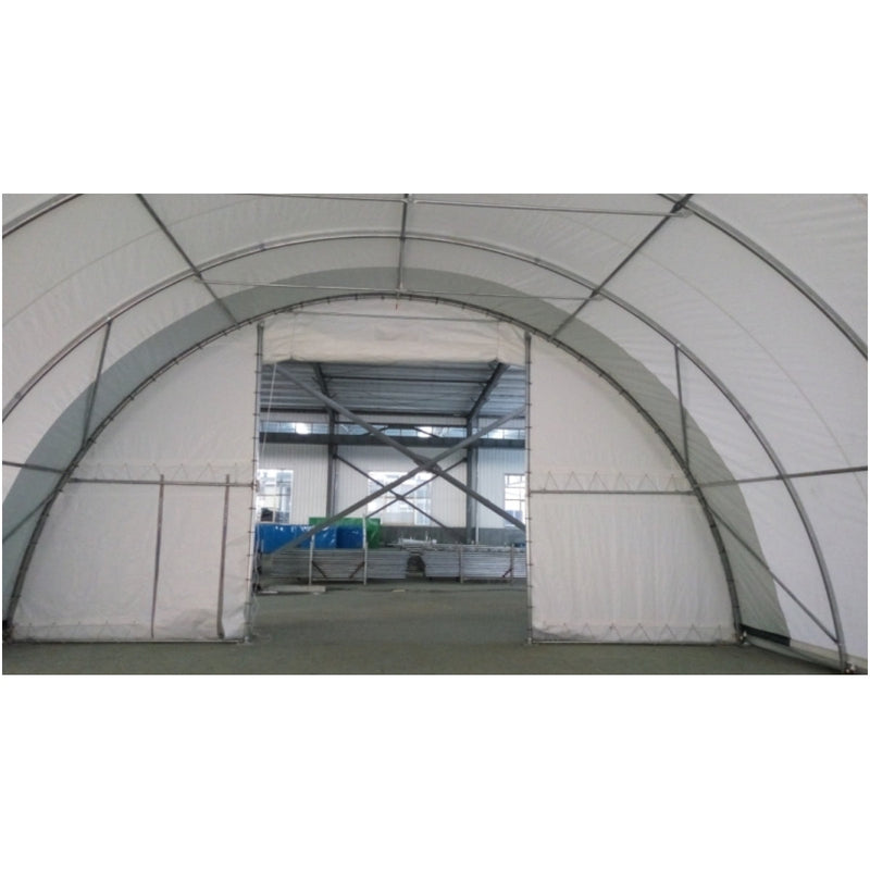 Gold Mountain Single Truss Arch Storage Shelter W30'xL40'xH15' SS000132