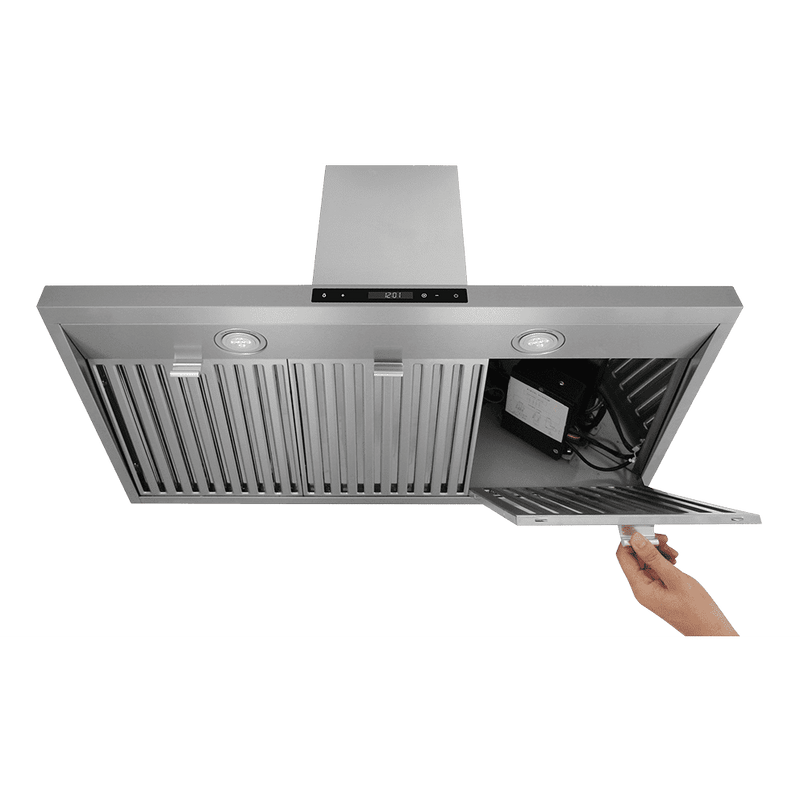 Thor Kitchen 36 Inch Wall Mount Range Hood in Stainless Steel - HRH3607U