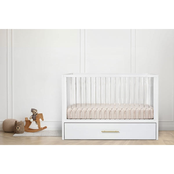 HushCrib 3-in1 Convertible Crib With Trundle