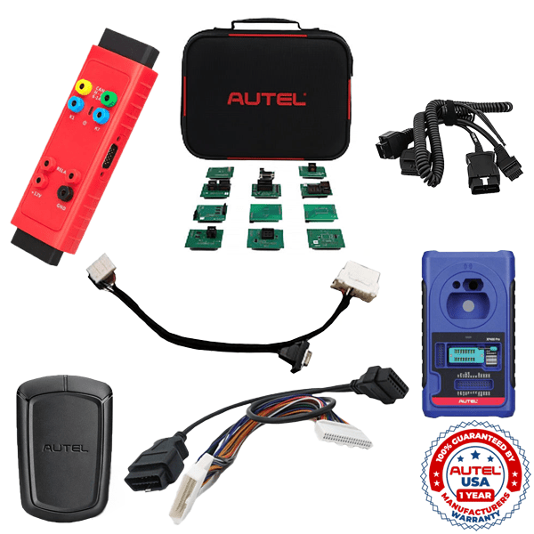 Autel - MaxiIM IM508 Essential Accessories Pack - G-BOX3, IMKPA, APB112, XP400, 3 Bypass Cables and EEPROM Adapter - IM508-ESSENTIALS