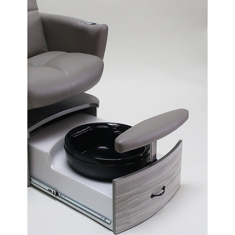 Belava Impact Pedicure Chair No Plumbing - CH-IMP-NPL-TBK