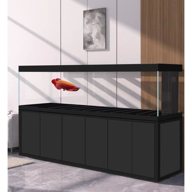 AQUA DREAM 500 GALLON TEMPERED GLASS AQUARIUM BLACK-AD-3000-BP