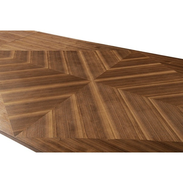 SHERES "Angles" Dining Table Walnut - D-06-Walnut