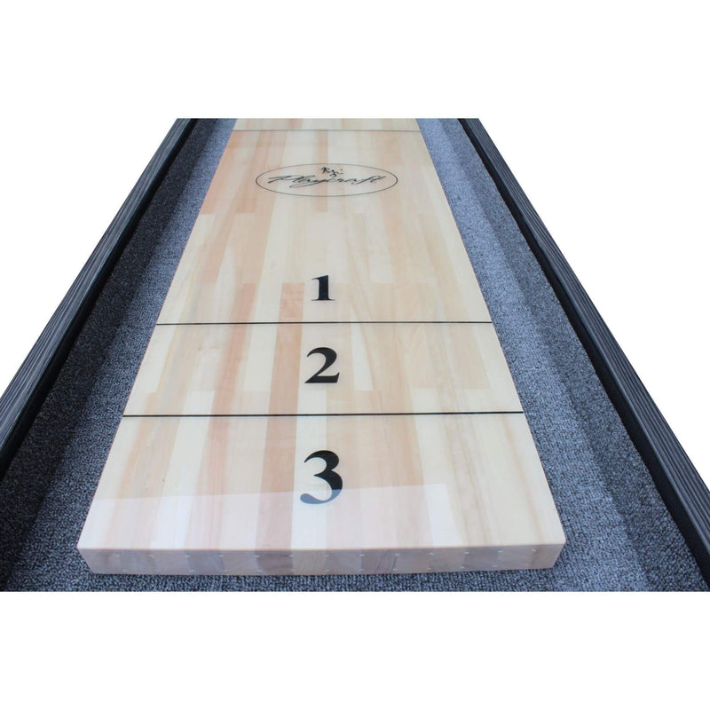 Playcraft Saybrook Midnight Shuffleboard Table in Gray - SHSAYMID12