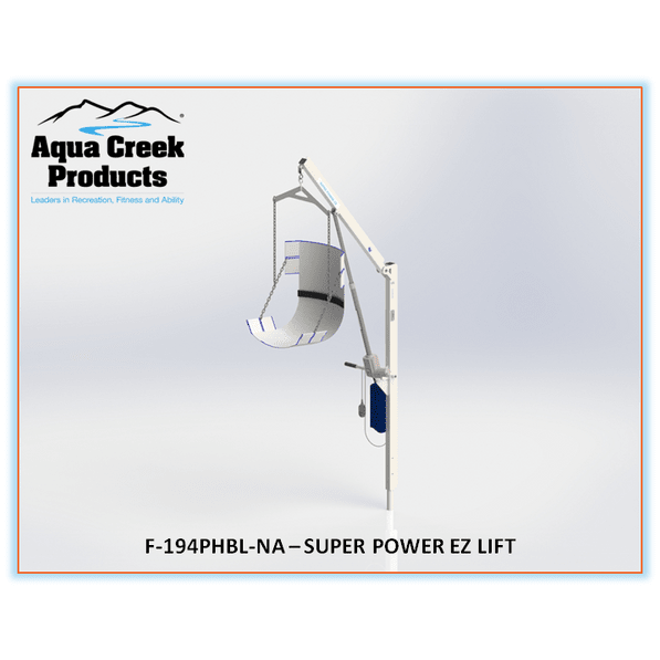 Aqua Creek Super Power Ez Pool Lift - F-194PHBL-NA