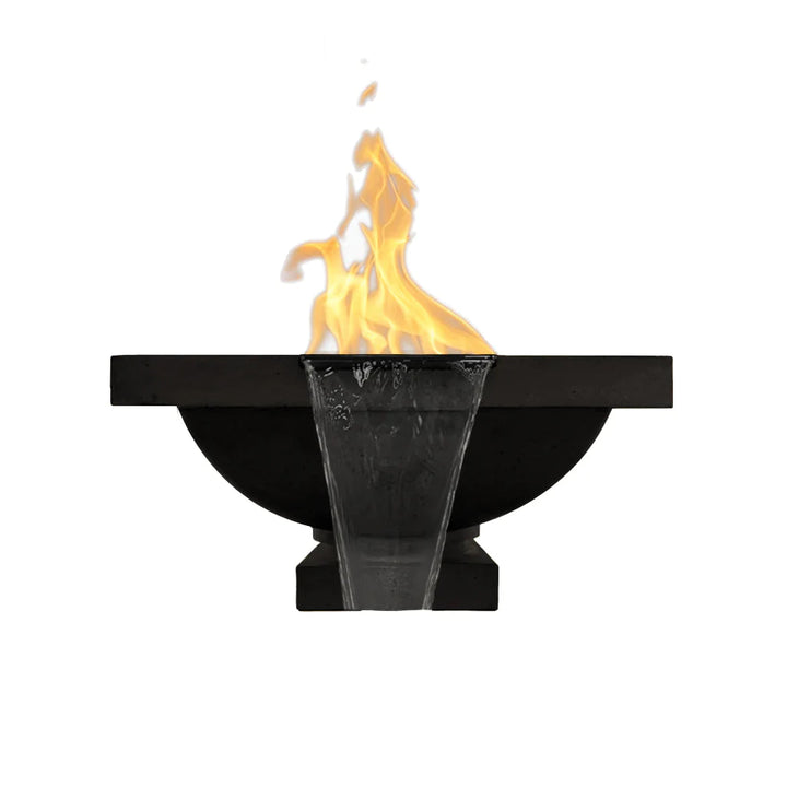 Prism Hardscapes Ibiza 31" Fire & Water Bowl with Free Cover - PH-441-FWBPNG