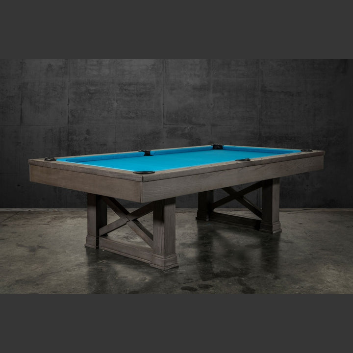 Iron Smyth The Farmhouse 8' Slate Pool Table - ISAF-90060-Whitewash