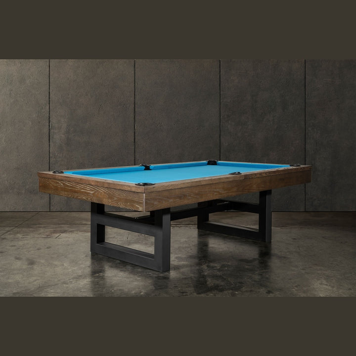 Iron Smyth The Ironhorse 8' Slate Pool Table - ISAF-90071-Brownwash