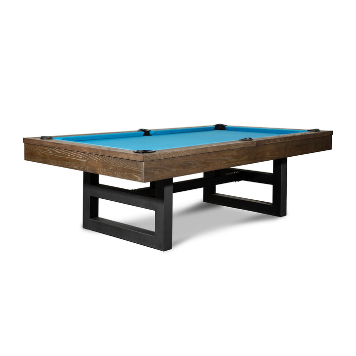 Iron Smyth The Ironhorse 8' Slate Pool Table - ISAF-90071-Brownwash