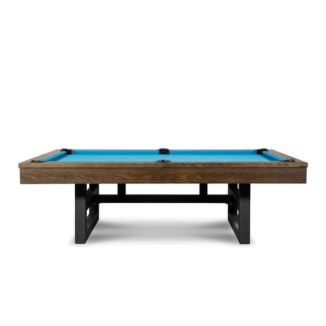 Iron Smyth The Ironhorse 8' Slate Pool Table - ISAF-90071-Brownwash