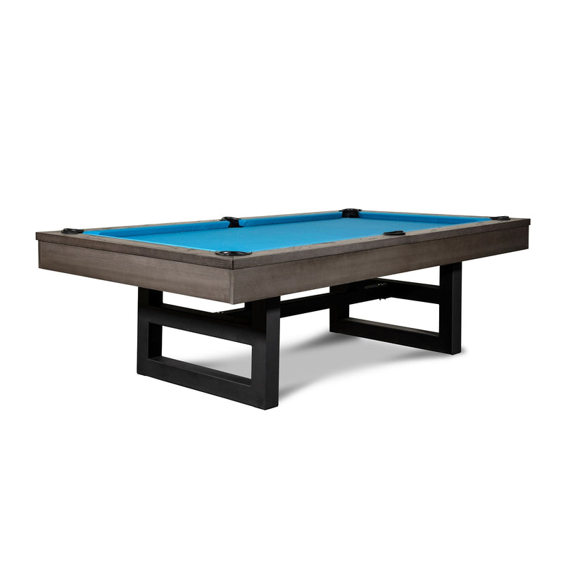 Iron Smyth The Ironhorse 8' Slate Pool Table - ISAF-90071-Brownwash