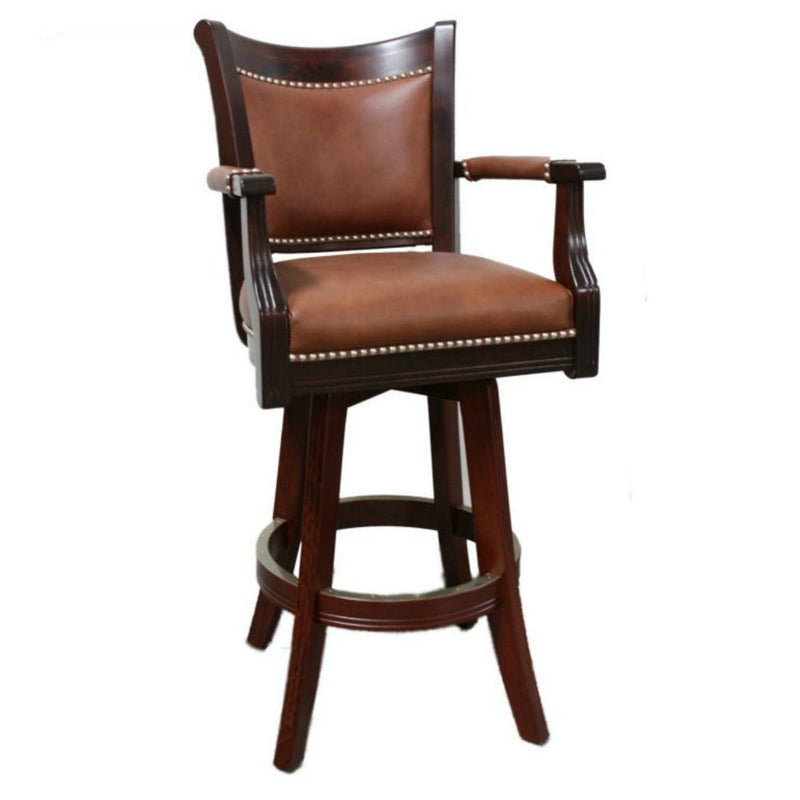 Js Products Montana Armrest Swivel Barstool - 1040