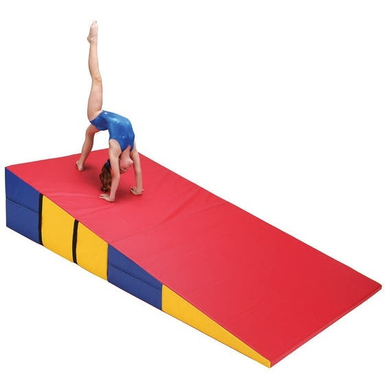 Norberts 60" X 144" X 24" Deluxe Jumbo Folding Incline Mat Gymnastics Mat - GF-832DF