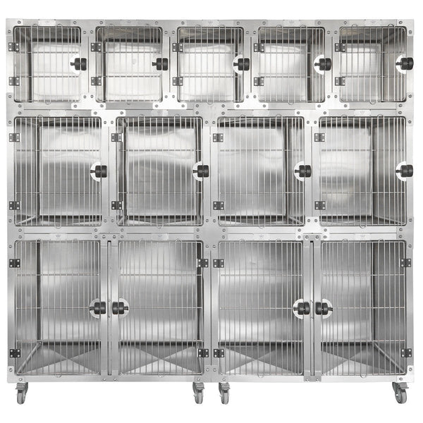 Aeolus Seamless Stainless Steel Cage Bank With Noise Dampening Technology - AE-KA-509-1L2M