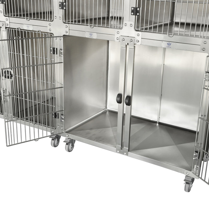 Aeolus Seamless Stainless Steel Cage Bank With Noise Dampening Technology - AE-KA-509-1L2M