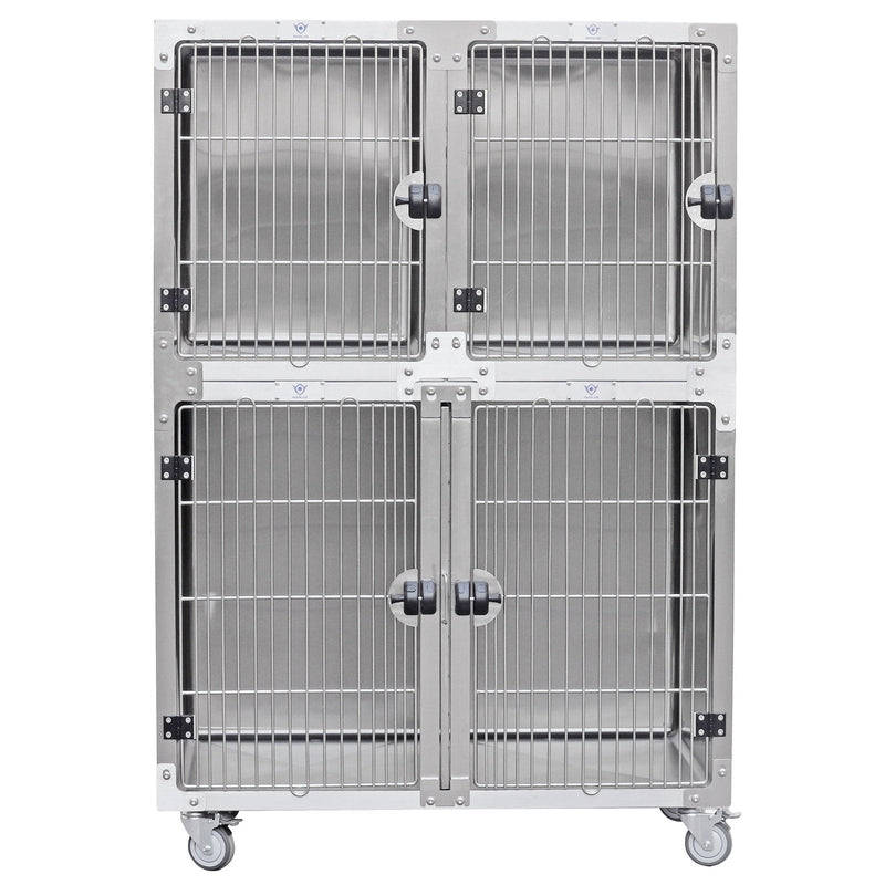 Aeolus Seamless Stainless Steel Cage Bank With Noise Dampening Technology - AE-KA-509-1L2M