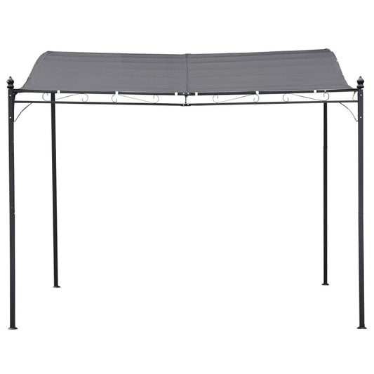 Outsunny 10' x 10' Steel Outdoor Pergola Gazebo Patio Canopy - 84C-038GY