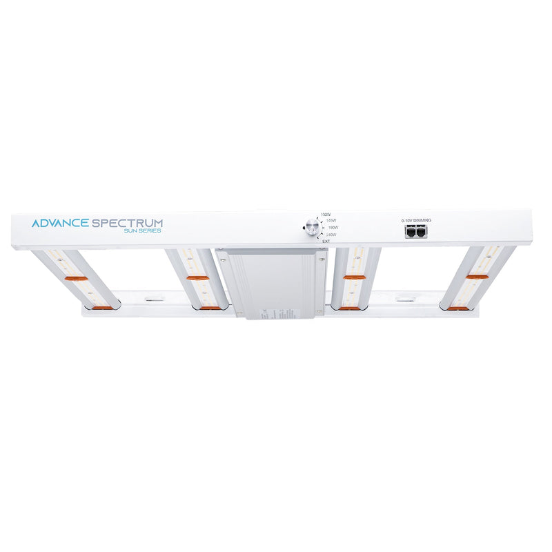 Advance Spectrum 240W Sun Series Model E 4-Bar Full Spectrum LED Grow Light - Backyard Provider