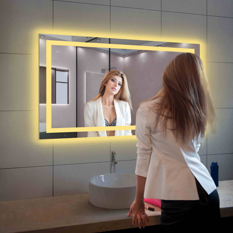 Blossom Lyra 48 x 30 Inch LED Mirror - LED M8 4830 - Backyard Provider