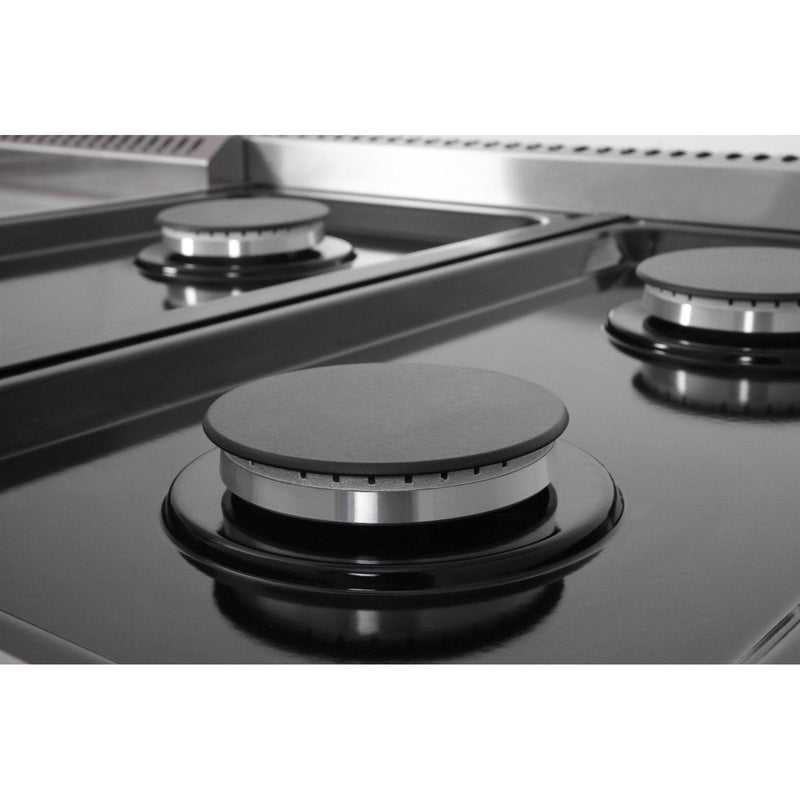 Thor Kitchen 48 in. 6.8 cu. ft. Double Oven Propane Gas Range in Stainless Steel, LRG4807ULP